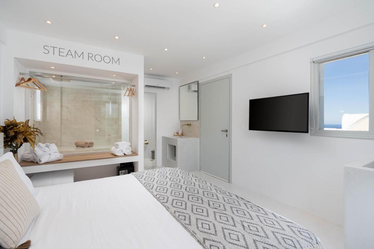 Cycladic Suites & Spa ฟิรา ภายนอก รูปภาพ