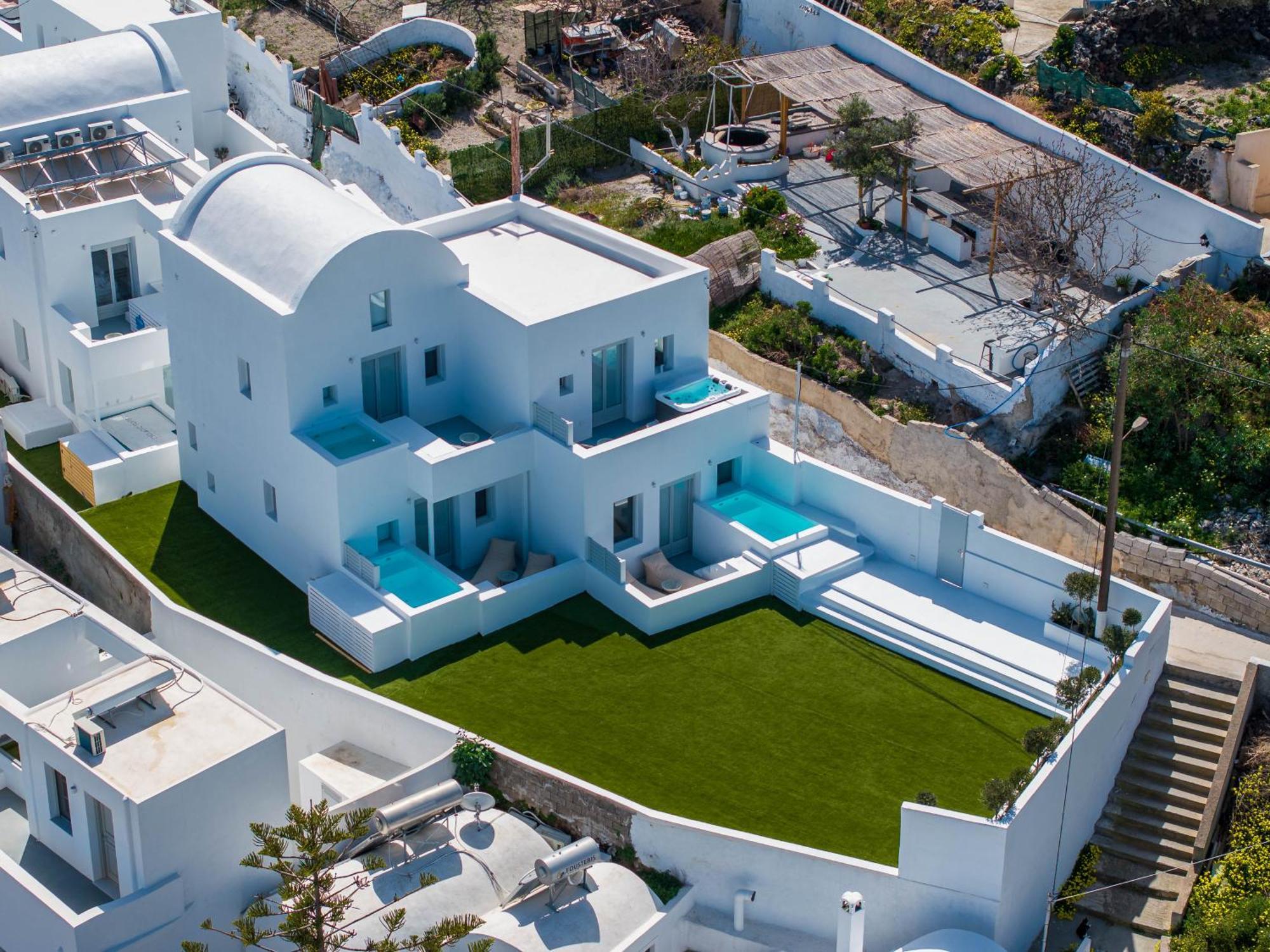 Cycladic Suites & Spa ฟิรา ภายนอก รูปภาพ